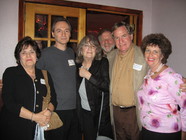 Leslie (Fuchs) Maklan, Bill McComish, Linda (Sanford) Oppenheim, Marvin Oppenheim, Richard & Barbara Steinberg