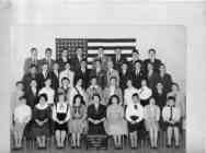 1st row- 2nd from left: Carrie Hyams; 2nd row - R: Bruce Handleman; 3rd row - 4th & 9th from L: Raymond Turkin, Bill McComish