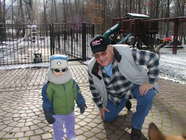Ron Spagna 2006 with granddaughter