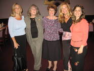 Alex Martino, Linda Oppenheim, Barbara Steinberg, Marion Pizzutiello, Denise Catuogno