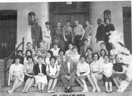 Top Row: 2nd from Left; Allan Weiner (in uniform);  4th from Left: Rocco Romano; 5th from Left: Donald Engledrum