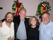 Mike Selzer, Harvey Siegel, Linda and Marvin Oppenheim